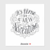 新しい冒険の時間 シール (シート)