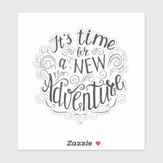 新しい冒険の時間 シール (シート)