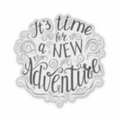 新しい冒険の時間 シール (正面)