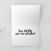 新しい冒険を楽しむやめなさい カード (内部)