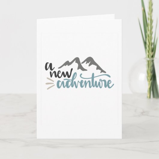 新しい冒険 カード (正面)