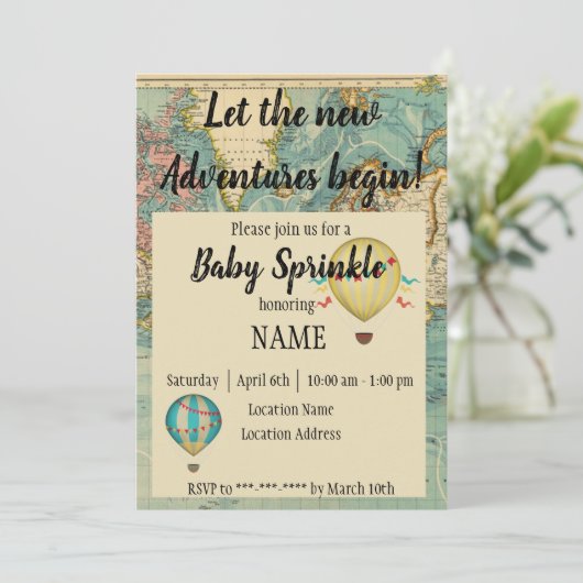 新しい冒険 招待状 (スタンド正面)