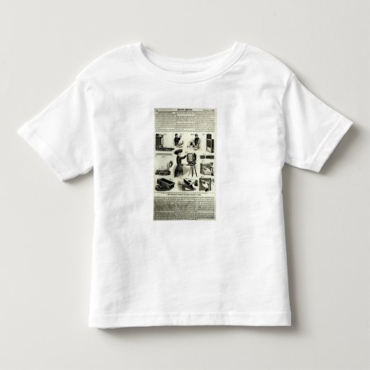 新しい写真器具 トドラーTシャツ (正面)