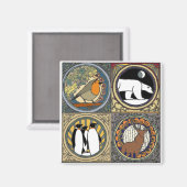 新しい冬 マグネット (正面/裏面)