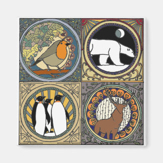 新しい冬 マグネット