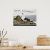 新しい分析視点のカモメ ポスター (キッチン)