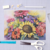 新しい切口のティッシュペーパー 薄葉紙 (クラフト)