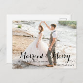 新しい初めてのクリスマスはがき 案内ポストカード (正面/裏面)