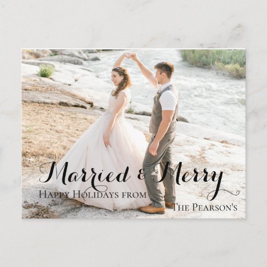 新しい初めてのクリスマスはがき 案内ポストカード (正面)