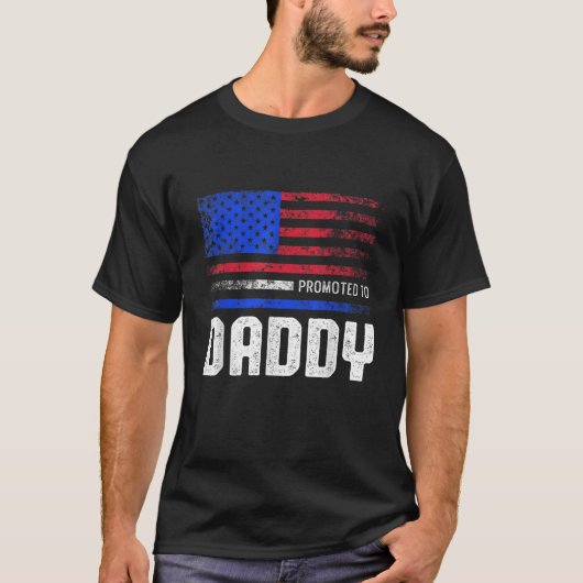 新しい初めてのパパ警察法執行パパ Tシャツ (正面)