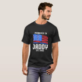 新しい初めてのパパ警察法執行パパ Tシャツ (正面フル)