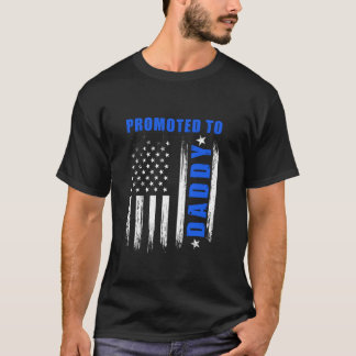 新しい初めてのパパ警察法執行パパ Tシャツ