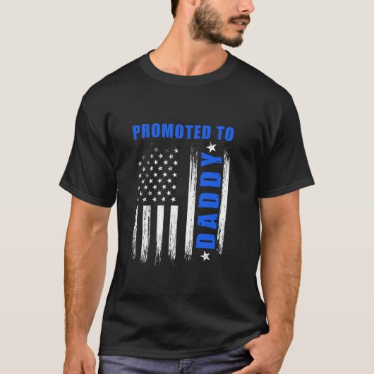 新しい初めてのパパ警察法執行パパ Tシャツ (正面)