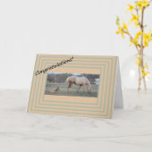 新しい到着 カード (黄色い花)