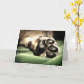 新しい到着 カード (黄色い花)