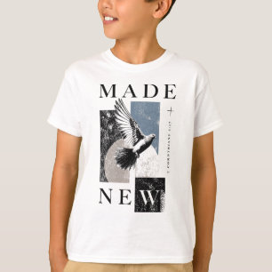 新しい創造となった Ⅱコリント5章17節 クリスチャンストリートウェア Tシャツ