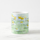 新しい創造 – 2コリント5:17 コーヒーマグカップ (中央)