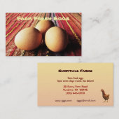 新しい卵の名刺 名刺 (正面/裏面)