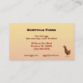 新しい卵の名刺 名刺 (裏面)