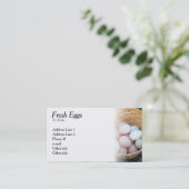 新しい卵の名刺 名刺 (スタンド正面)