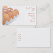 新しい卵の名刺 名刺 (正面/裏面)