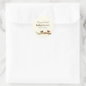 新しい卵の好意ステッカーまたはギフトラベルシール ラウンドシール (バッグ)