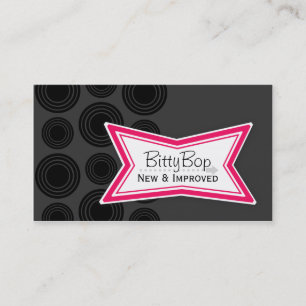 新しい及び改良されたBittyBopの名刺 名刺