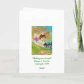 新しい友だちを作る カード (裏面)