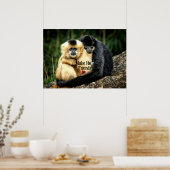 「新しい友だちを作る」 ポスター (キッチン)