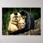 「新しい友だちを作る」 ポスター (正面)