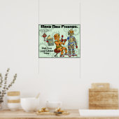 新しい友だちを作成 ポスター (キッチン)