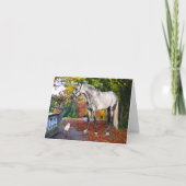 「新しい友だち」ノートカード ノートカード (正面)