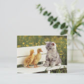 新しい友だち ポストカード (スタンド正面)