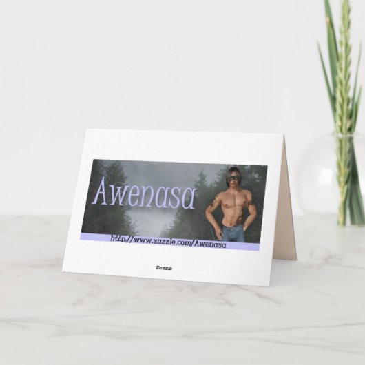 新しい友人 カード (裏面)