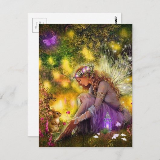 新しい友情のファンタジー ポストカード (正面/裏面)