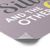 新しい友達と古保い友達を作る ポスター (角)