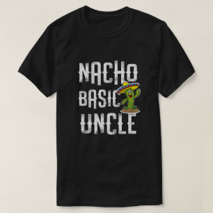 新しい叔父さんのためのFunny Gift Nachoの基本的な叔父さん Tシャツ