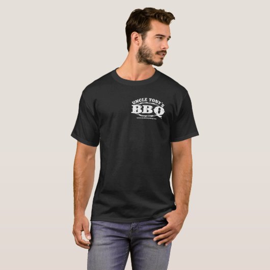 新しい叔父さんのトニーCompetition BBQ Gift Tシャツ (正面フル)