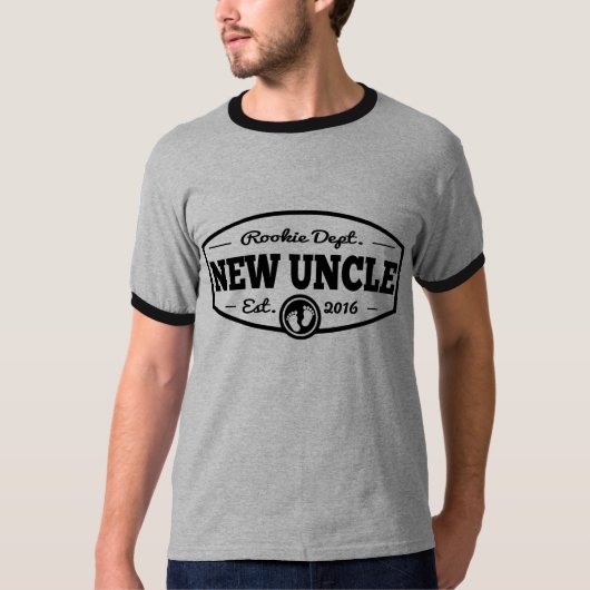 新しい叔父さん2016年 Tシャツ (正面)
