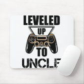 新しい叔父Tシャツの新しい叔父にレベルアップ マウスパッド (マウス)
