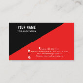 新しい名刺デザイン 名刺 (裏面)