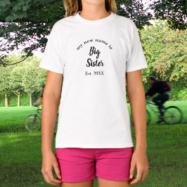新しい名前は姉妹新Tシャツ Tシャツ