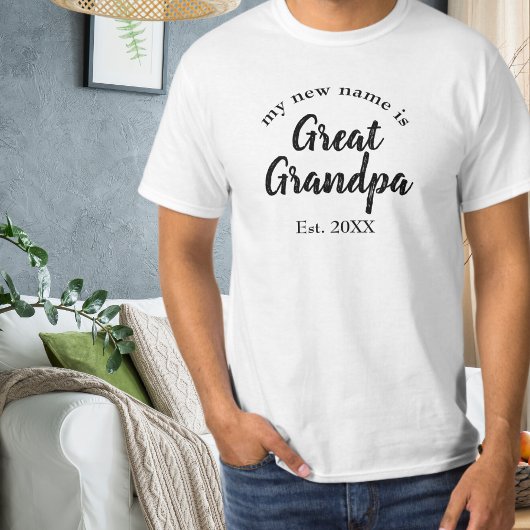 新しい名前は素晴らしGrandpa New素晴らし Grandpa Tシャツ