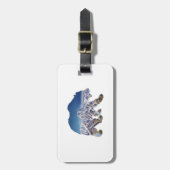 新しい地勢のため ラゲッジタグ (正面縦)