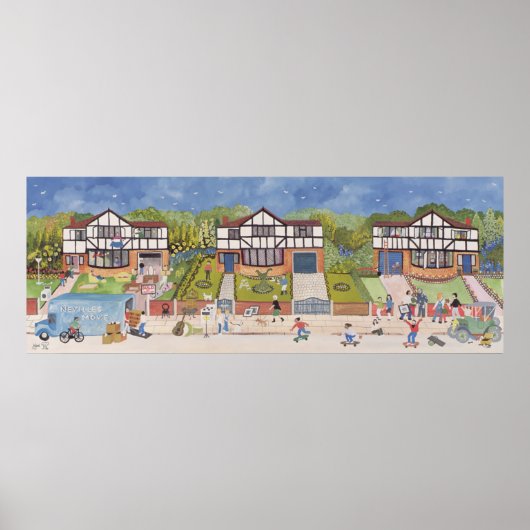 新しい地区 ポスター (正面)