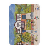 新しい地区 マグネット (縦)