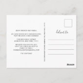 新しい地域への移動のお知らせ ポストカード (裏面)