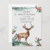 新しい地域への移動のお知らせ ポストカード (正面/裏面)