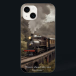 新しい地平に向かって進む。 Case-Mate iPhone 14ケース<br><div class="desc">クラシックOLSの蒸気機関車のパワーとエレガンスを見事に捉えたポスターを使って、黄金時代の輸送時代に戻る。この作品祝は旅に革命を起こした象徴的な機関車で、豊かなヴィンテージトーンと彼らの機械的な美しいを強調する複雑なデザインを備えている。鉄道ファン、歴史ファン、鉄道の旅のロマンスを高く評価する人に最適な、このポスターは、過去の時代の懐かしさと壮大さを宇宙に持ち込む。</div>