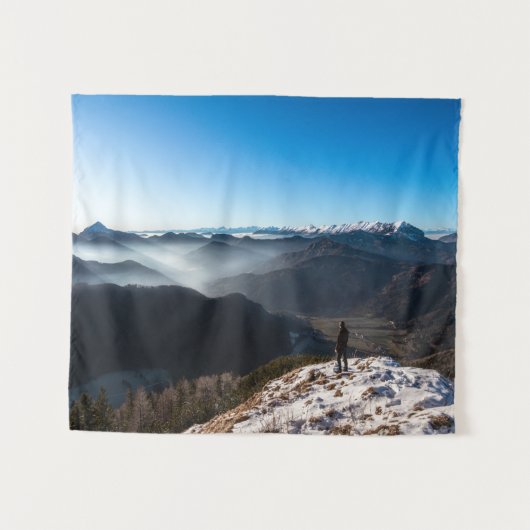 新しい地平を見渡す タペストリー (正面(横))